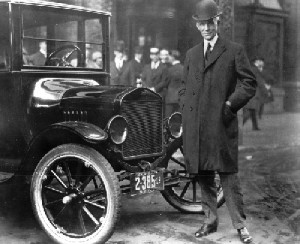 Henry Ford and his Model T